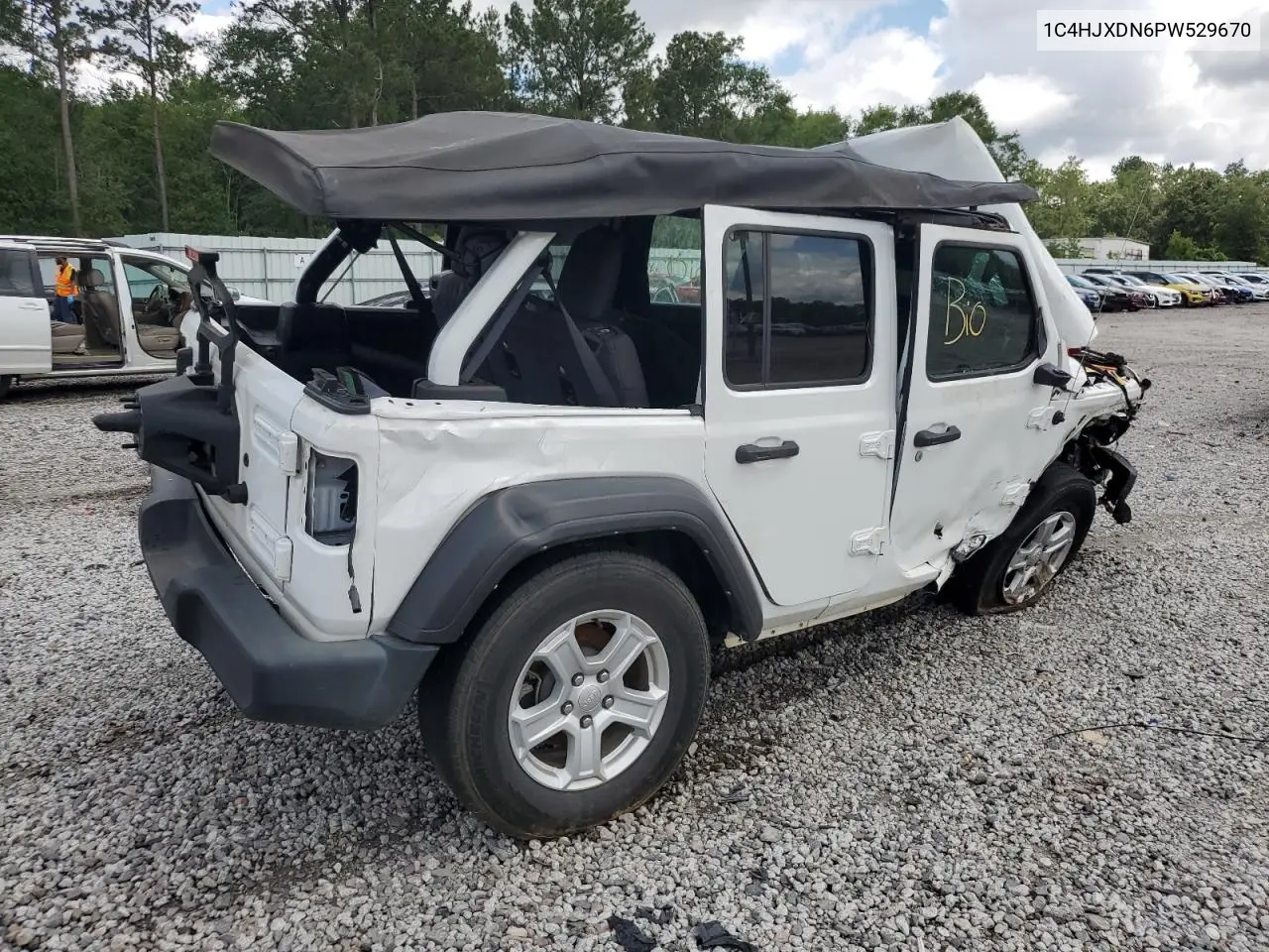 2023 Jeep Wrangler Sport VIN: 1C4HJXDN6PW529670 Lot: 59550535
