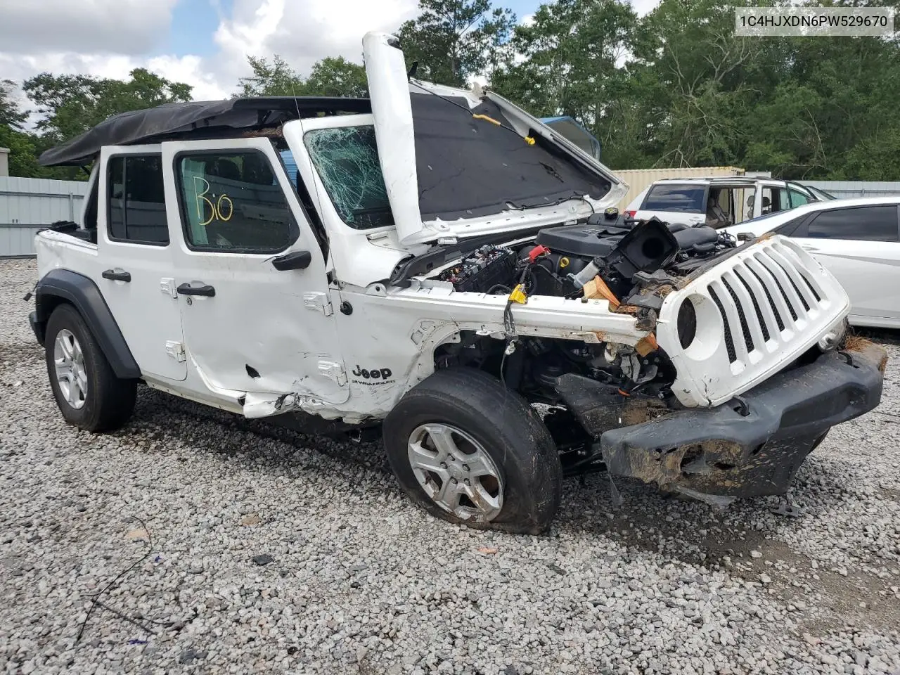 2023 Jeep Wrangler Sport VIN: 1C4HJXDN6PW529670 Lot: 59550535