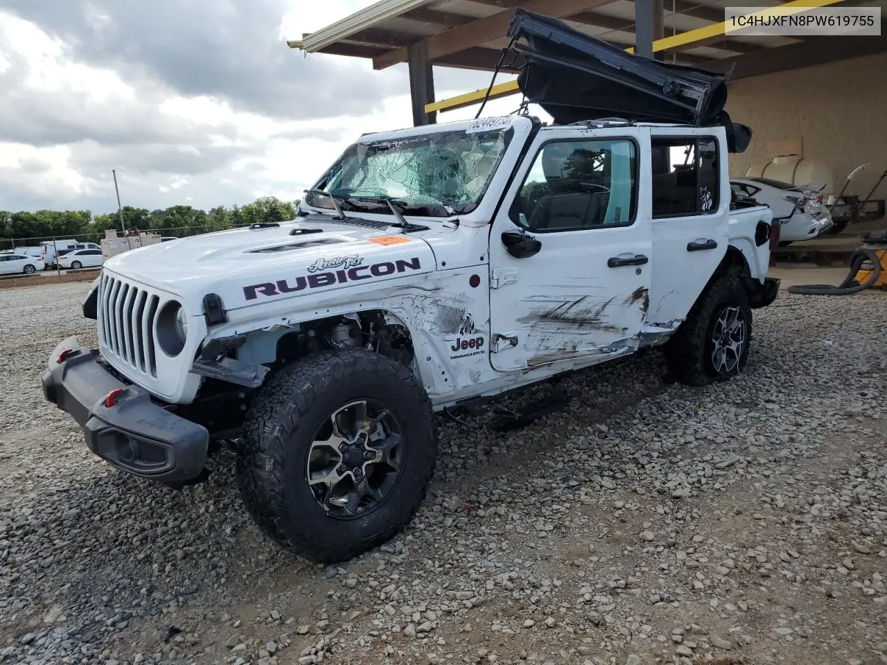 2023 Jeep Wrangler Rubicon VIN: 1C4HJXFN8PW619755 Lot: 62449735