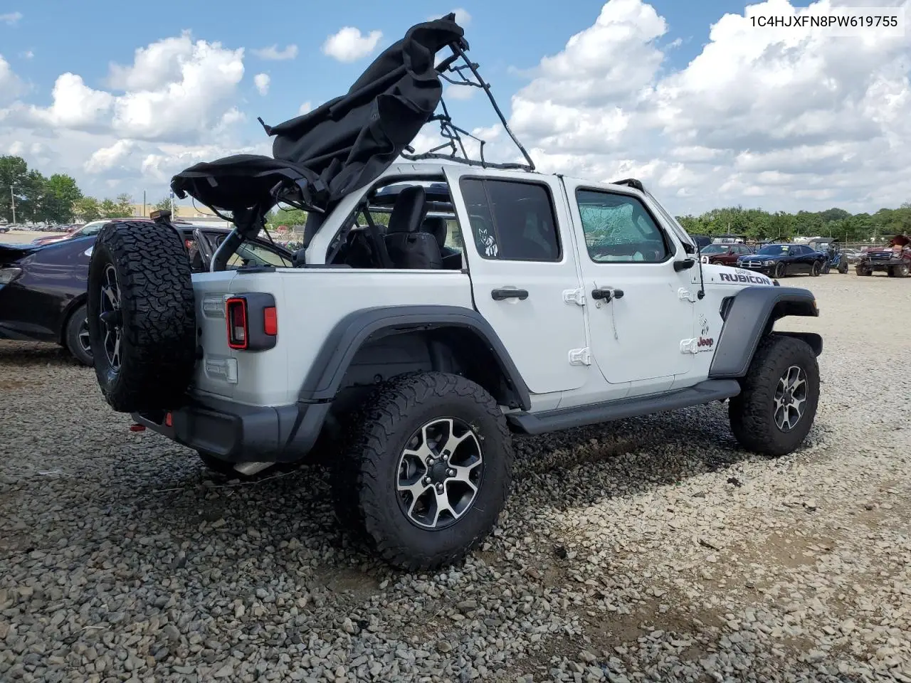 2023 Jeep Wrangler Rubicon VIN: 1C4HJXFN8PW619755 Lot: 62449735