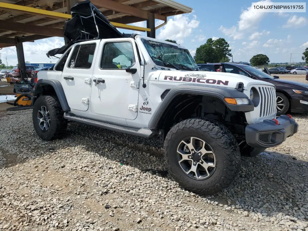 2023 Jeep Wrangler Rubicon VIN: 1C4HJXFN8PW619755 Lot: 62449735