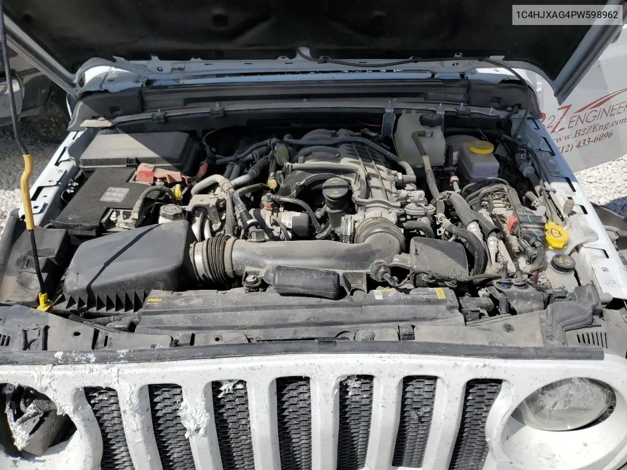 2023 Jeep Wrangler Sport VIN: 1C4HJXAG4PW598962 Lot: 71889884