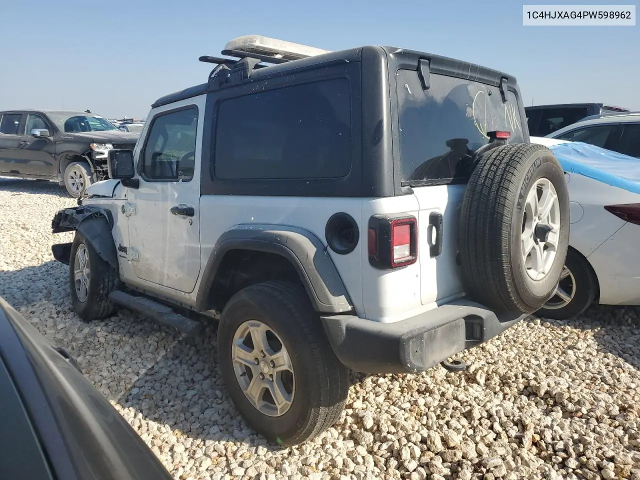 2023 Jeep Wrangler Sport VIN: 1C4HJXAG4PW598962 Lot: 71889884