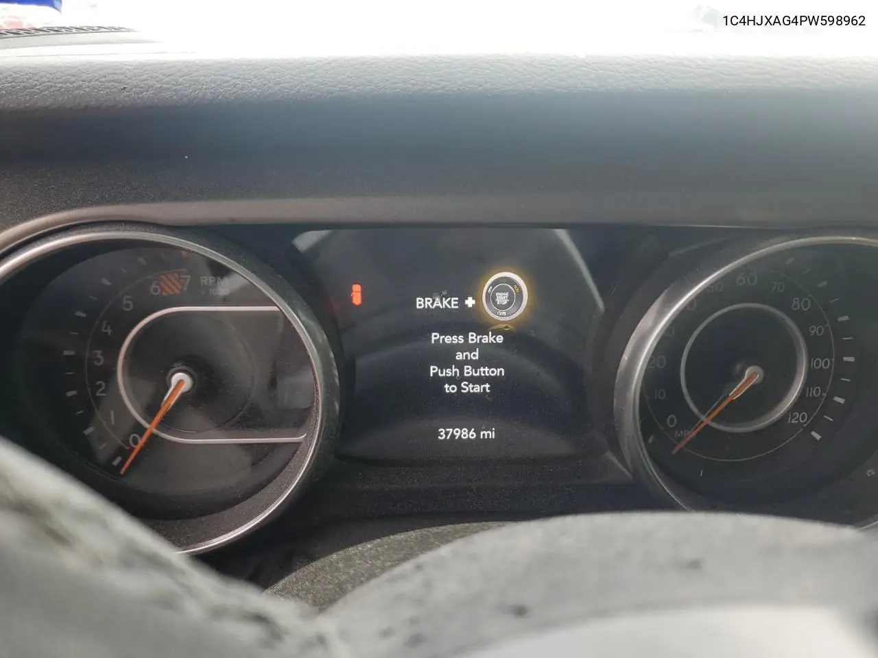 2023 Jeep Wrangler Sport VIN: 1C4HJXAG4PW598962 Lot: 71889884