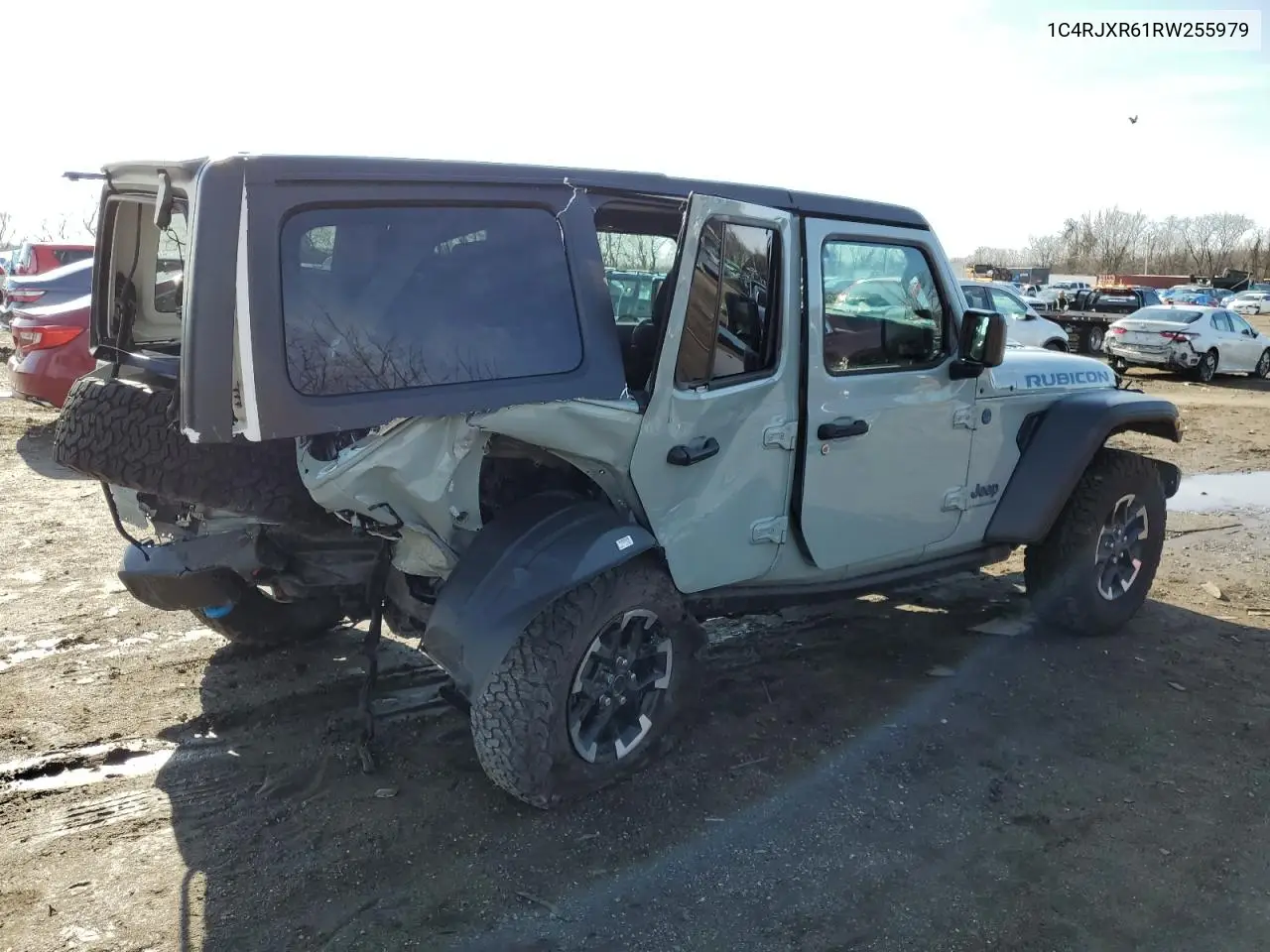 2024 Jeep Wrangler Rubicon 4Xe VIN: 1C4RJXR61RW255979 Lot: 43451095