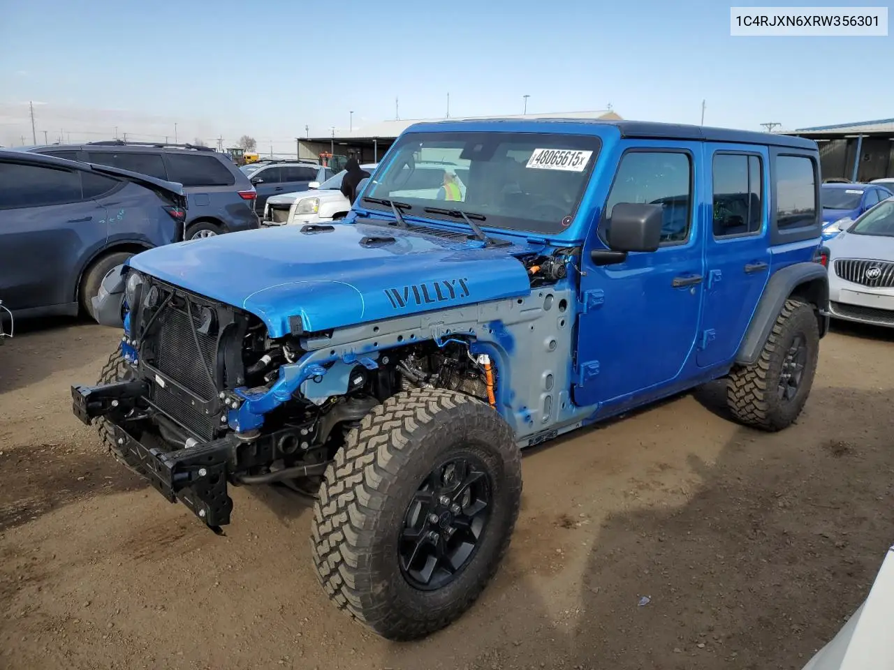 2024 Jeep Wrangler 4Xe VIN: 1C4RJXN6XRW356301 Lot: 48065615