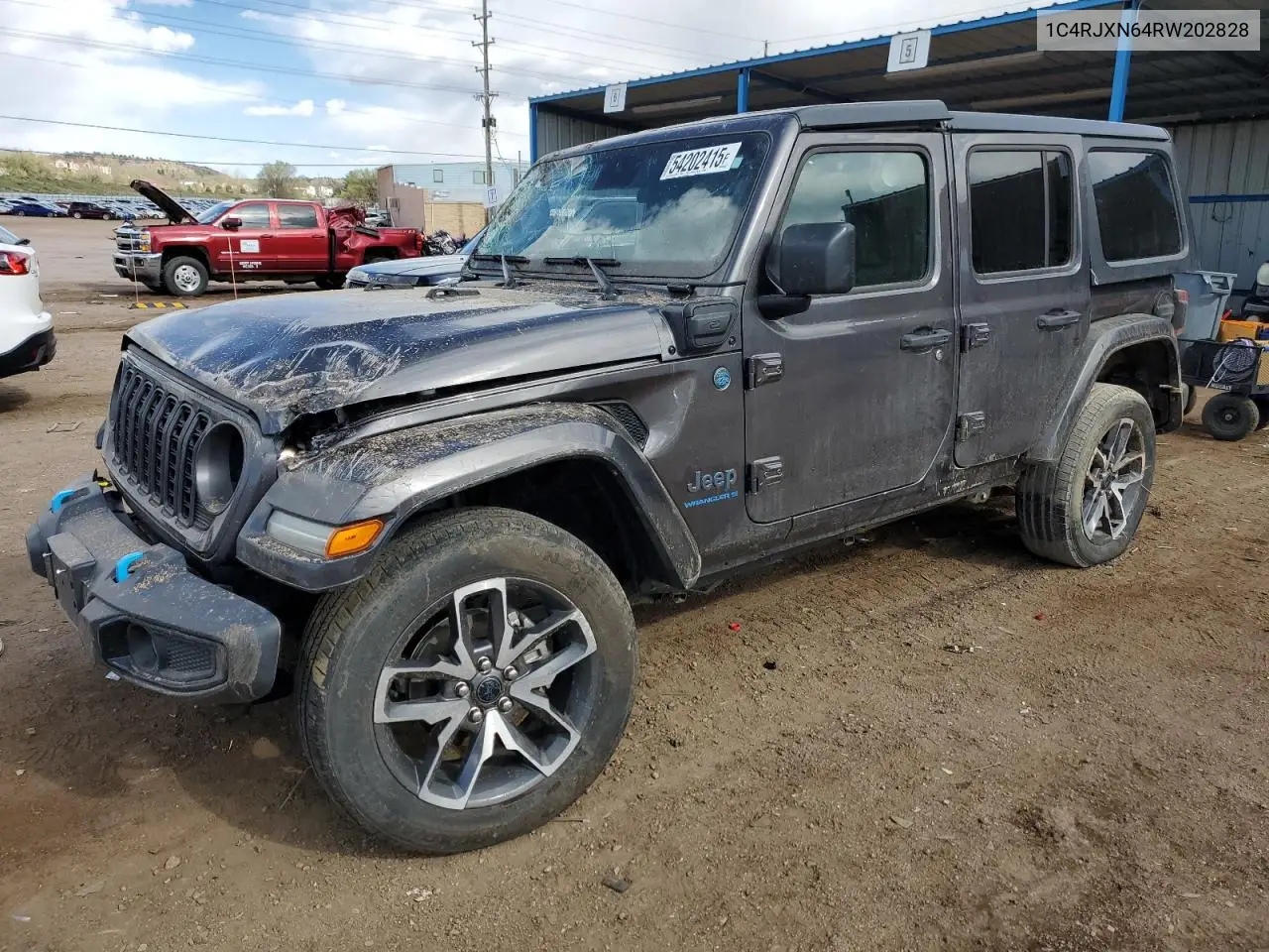 2024 Jeep Wrangler 4Xe VIN: 1C4RJXN64RW202828 Lot: 54202415