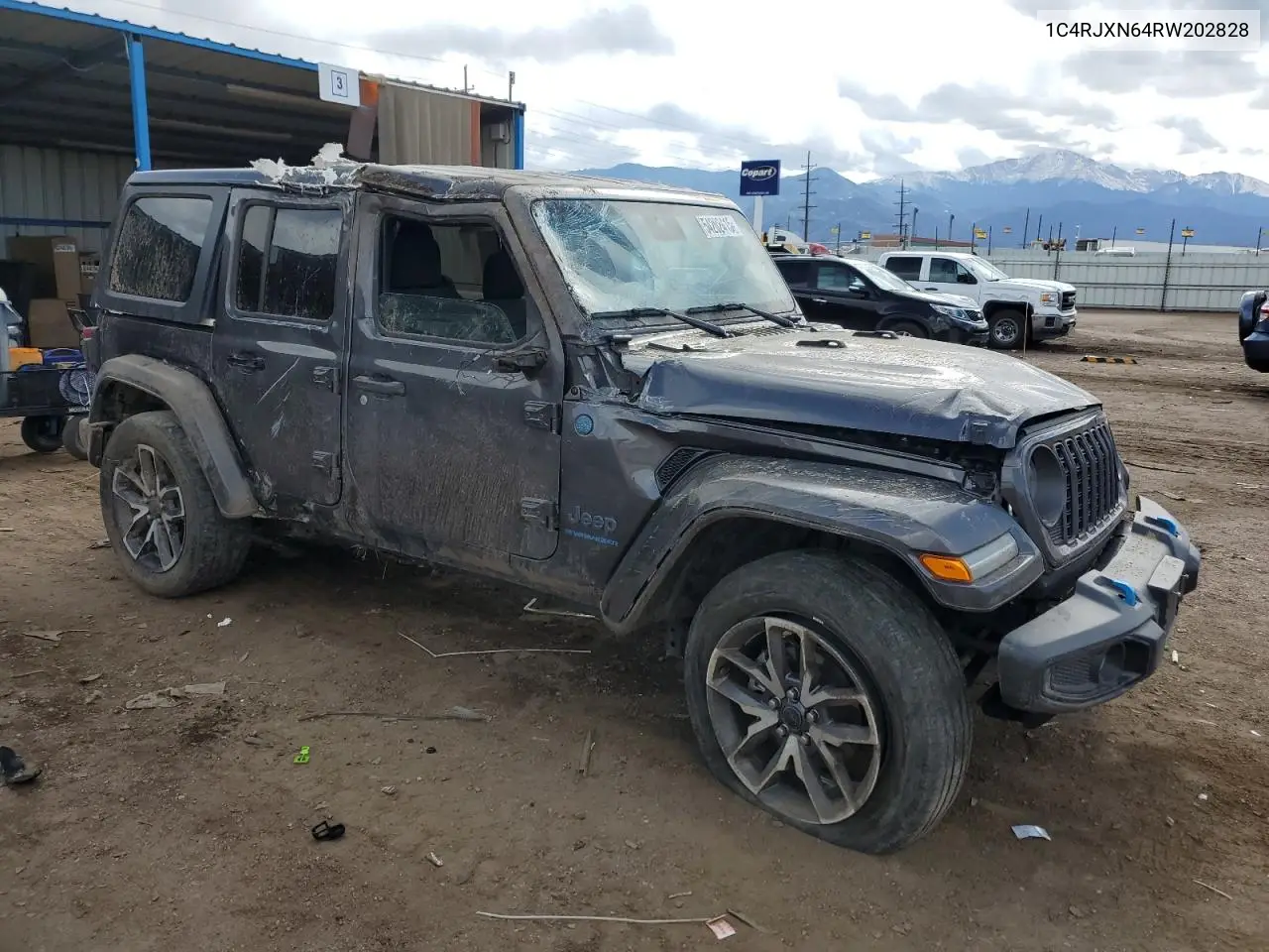 2024 Jeep Wrangler 4Xe VIN: 1C4RJXN64RW202828 Lot: 54202415