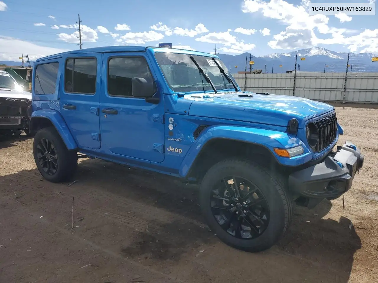 2024 Jeep Wrangler Sahara 4Xe VIN: 1C4RJXP60RW163829 Lot: 57182365