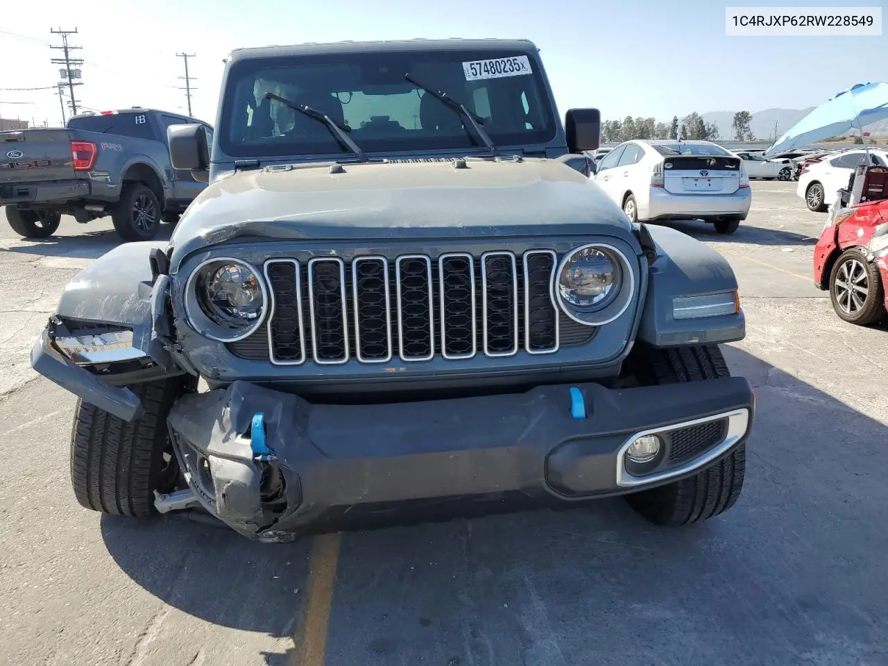 2024 Jeep Wrangler Sahara 4Xe VIN: 1C4RJXP62RW228549 Lot: 57480235