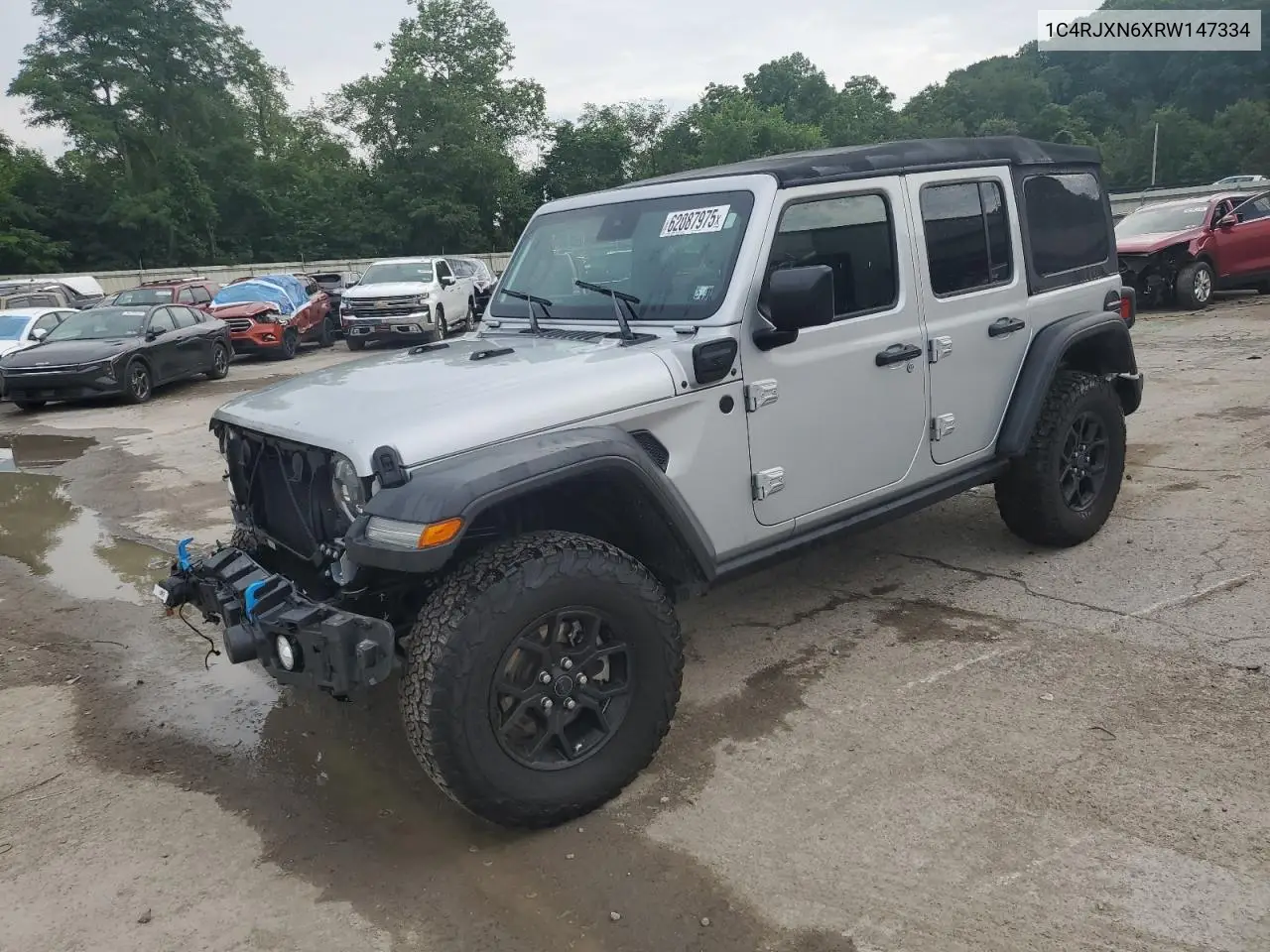 2024 Jeep Wrangler 4Xe VIN: 1C4RJXN6XRW147334 Lot: 62087975