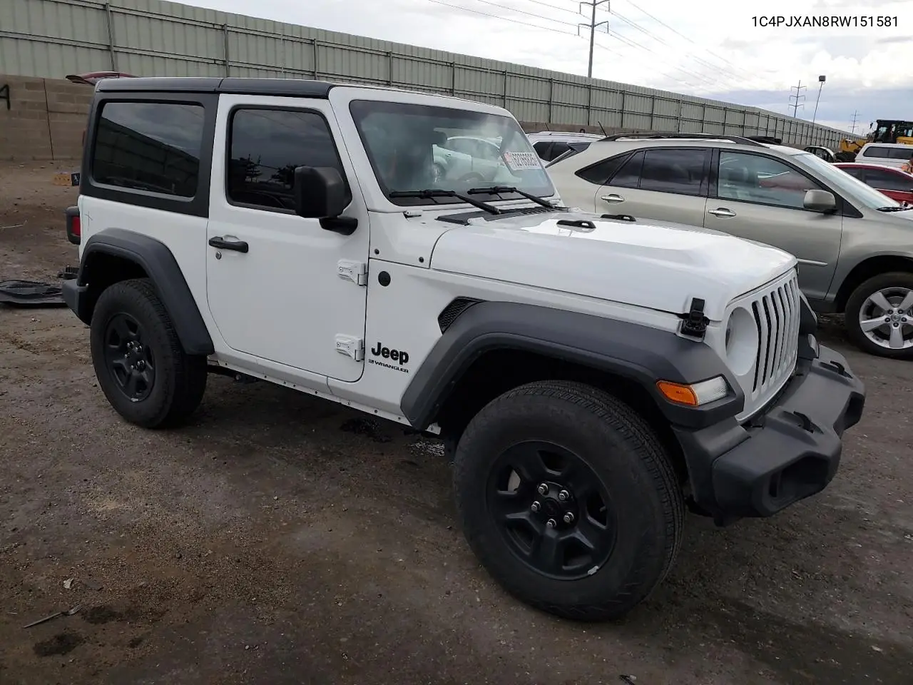 2024 Jeep Wrangler Sport VIN: 1C4PJXAN8RW151581 Lot: 62765825