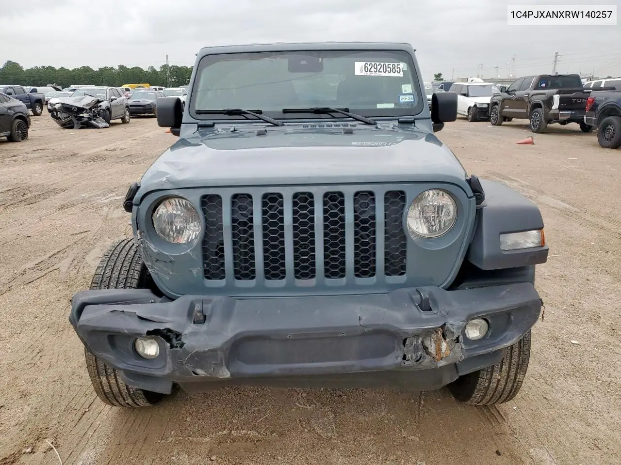 2024 Jeep Wrangler Sport VIN: 1C4PJXANXRW140257 Lot: 62920585