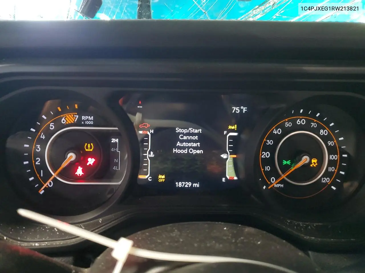2024 Jeep Wrangler Sahara VIN: 1C4PJXEG1RW213821 Lot: 63042945