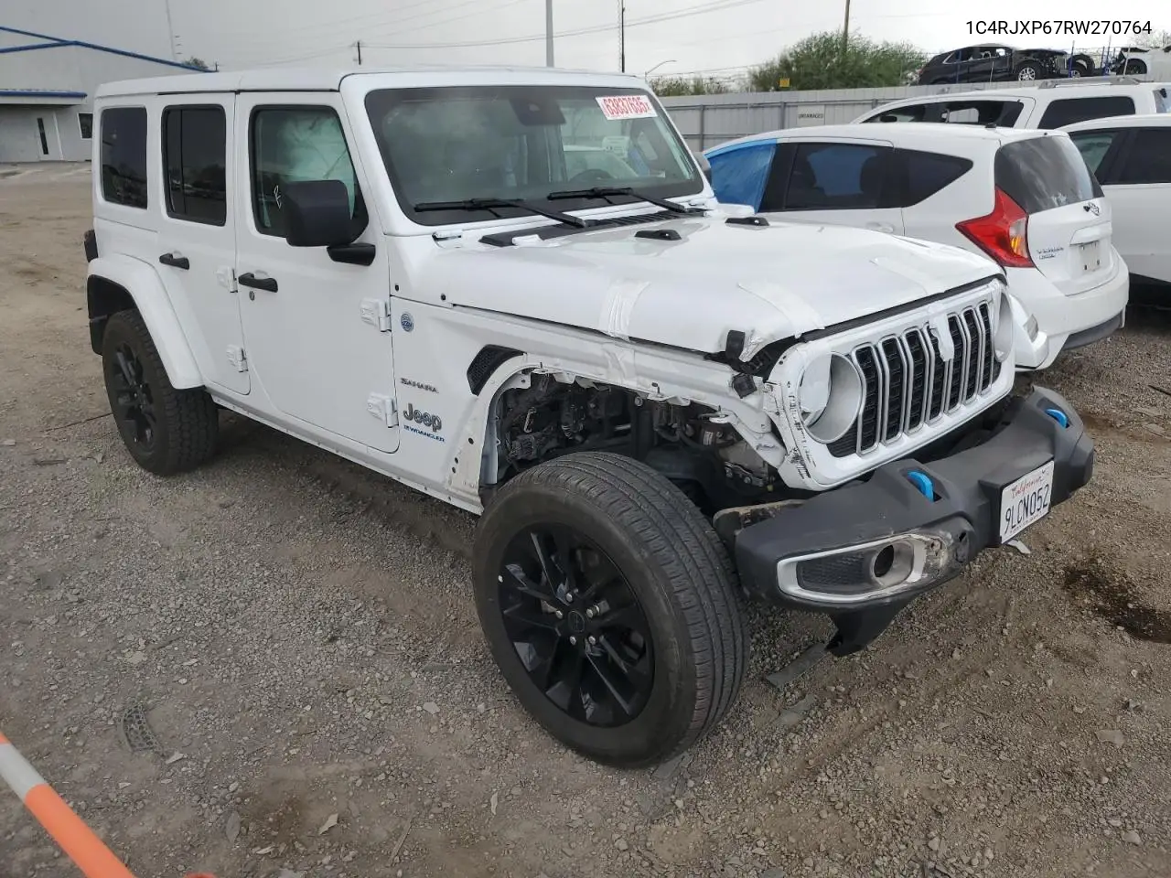 2024 Jeep Wrangler Sahara 4Xe VIN: 1C4RJXP67RW270764 Lot: 63837635