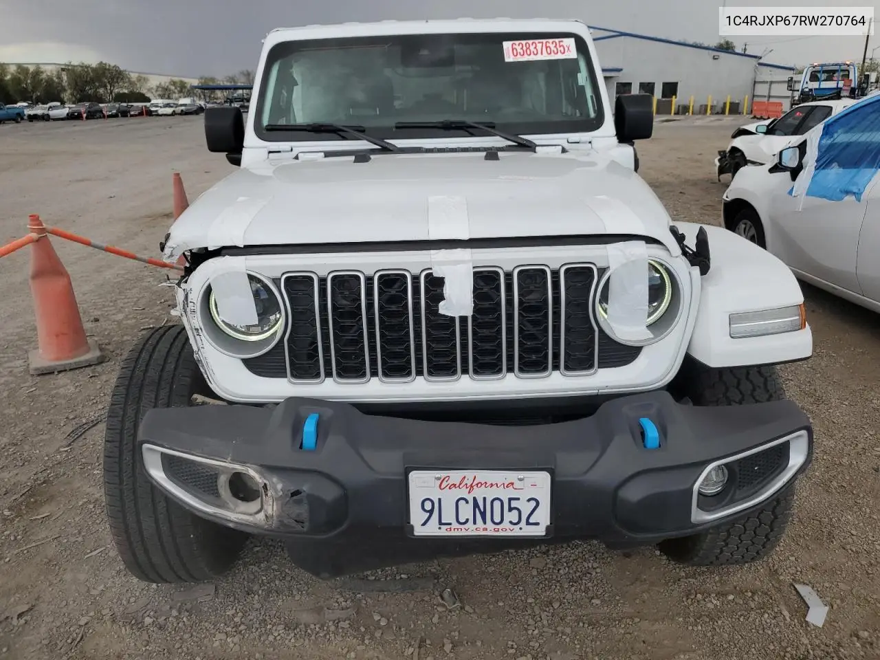 2024 Jeep Wrangler Sahara 4Xe VIN: 1C4RJXP67RW270764 Lot: 63837635