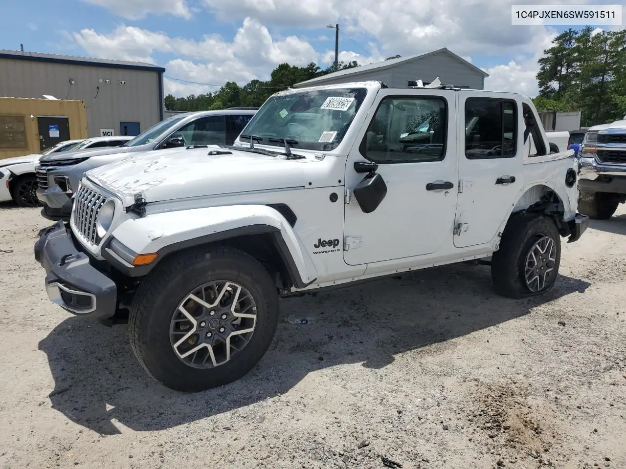 2025 Jeep Wrangler Sahara VIN: 1C4PJXEN6SW591511 Lot: 61090325