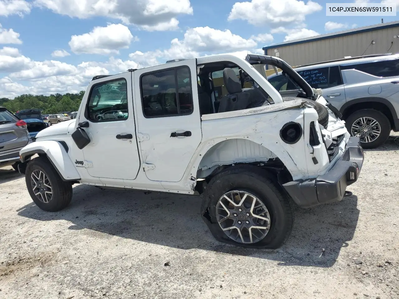 2025 Jeep Wrangler Sahara VIN: 1C4PJXEN6SW591511 Lot: 61090325