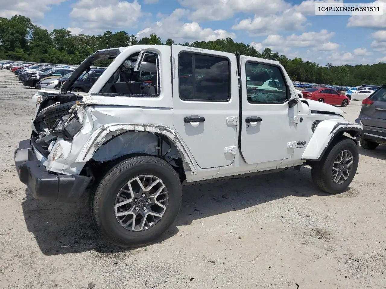 2025 Jeep Wrangler Sahara VIN: 1C4PJXEN6SW591511 Lot: 61090325