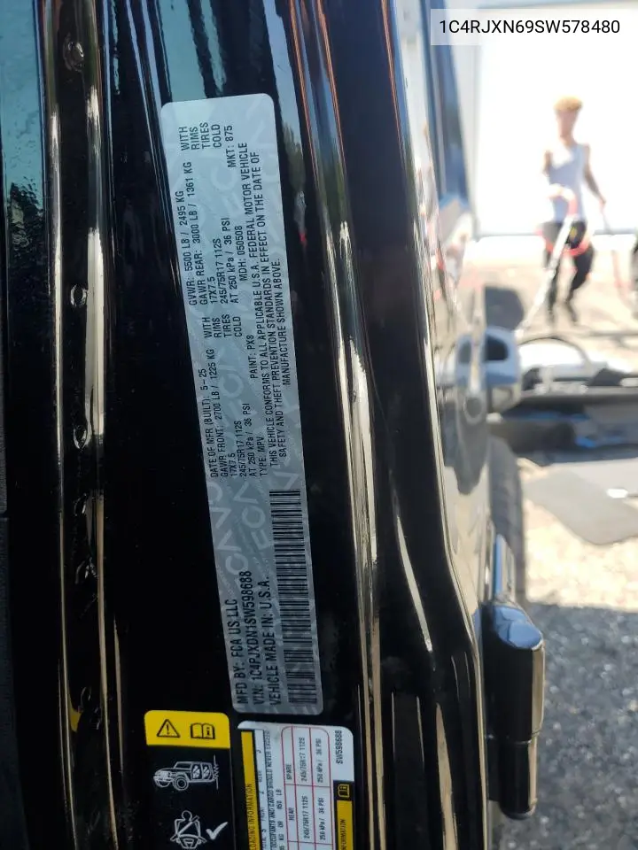 2025 Jeep Wrangler Sport 4Xe VIN: 1C4RJXN69SW578480 Lot: 61164735