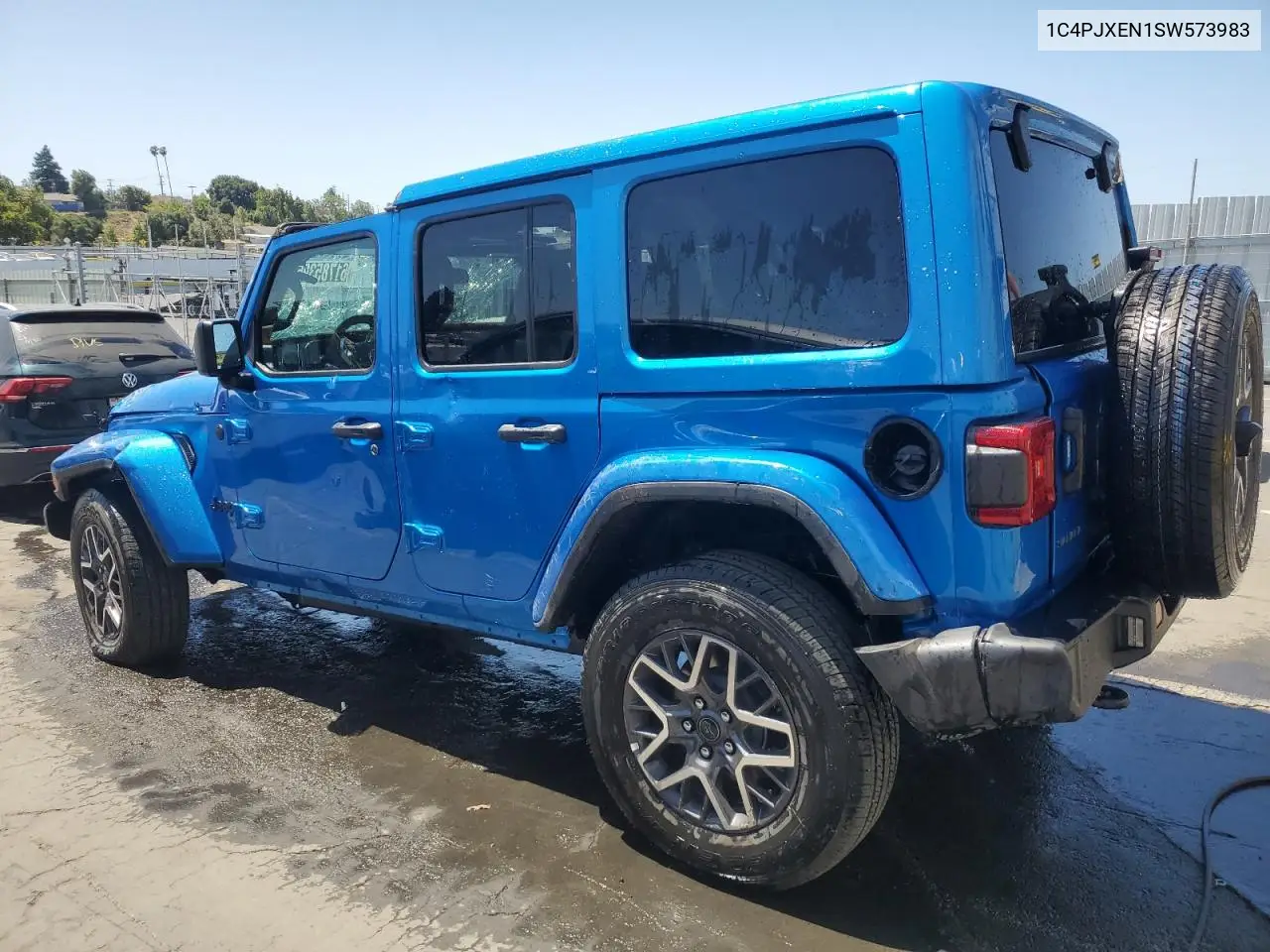 2025 Jeep Wrangler Sahara VIN: 1C4PJXEN1SW573983 Lot: 61785395