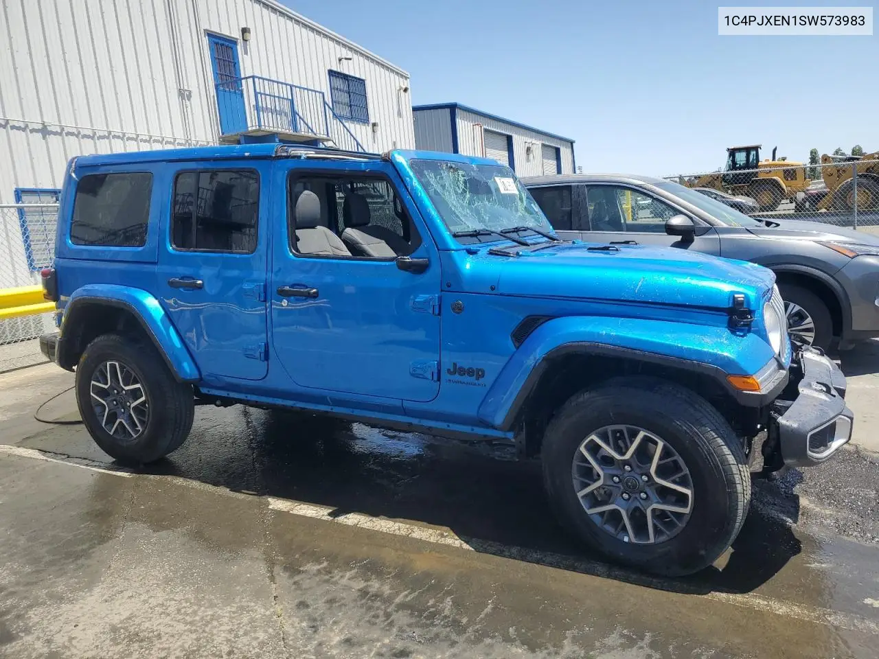 2025 Jeep Wrangler Sahara VIN: 1C4PJXEN1SW573983 Lot: 61785395