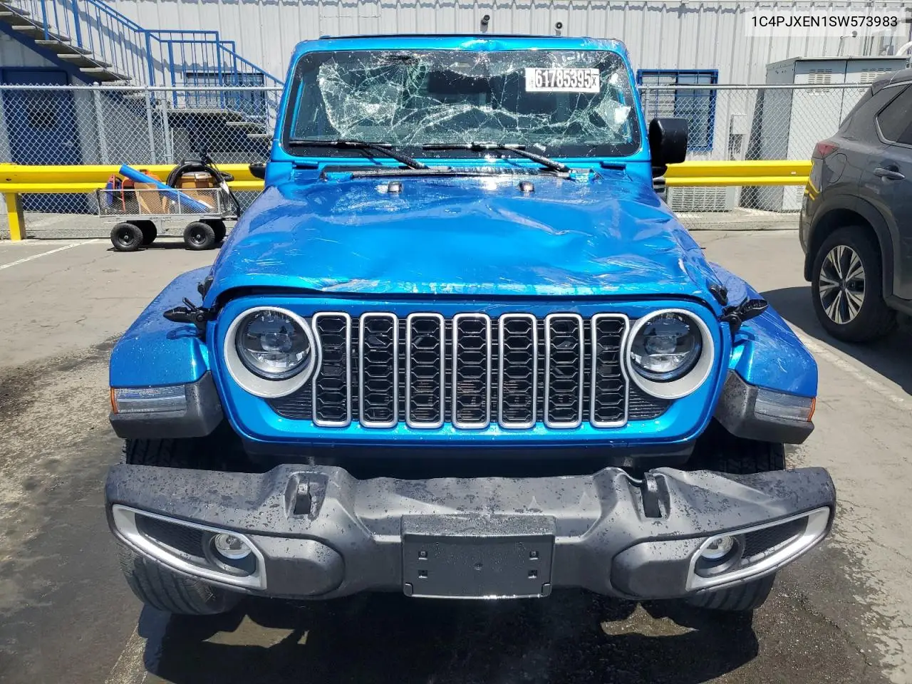 2025 Jeep Wrangler Sahara VIN: 1C4PJXEN1SW573983 Lot: 61785395