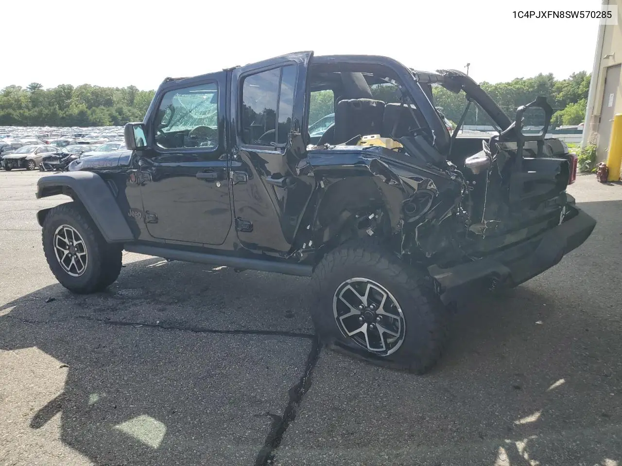 2025 Jeep Wrangler Rubicon VIN: 1C4PJXFN8SW570285 Lot: 62499715