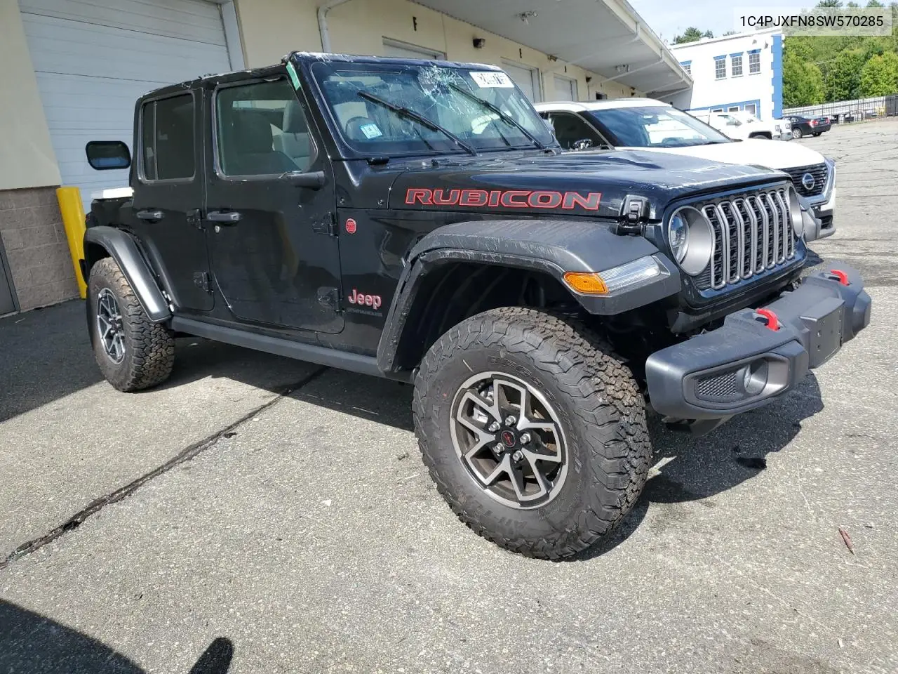 2025 Jeep Wrangler Rubicon VIN: 1C4PJXFN8SW570285 Lot: 62499715