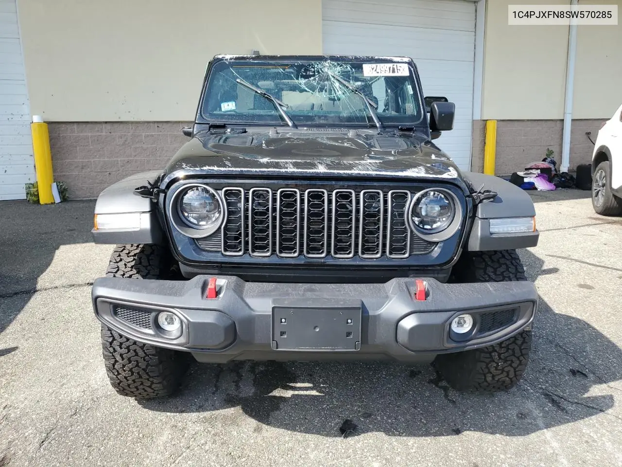 2025 Jeep Wrangler Rubicon VIN: 1C4PJXFN8SW570285 Lot: 62499715