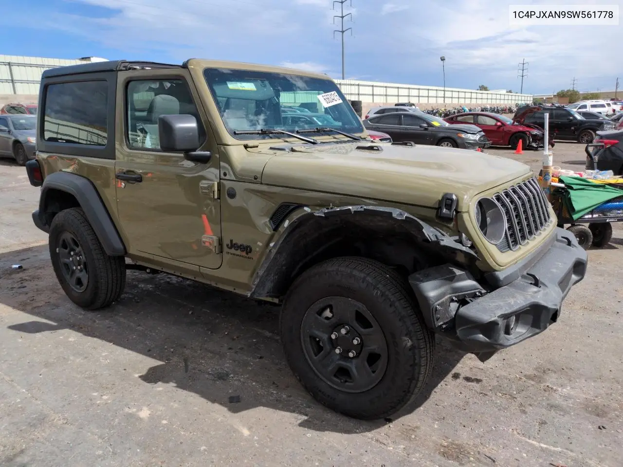 2025 Jeep Wrangler Sport VIN: 1C4PJXAN9SW561778 Lot: 65634215