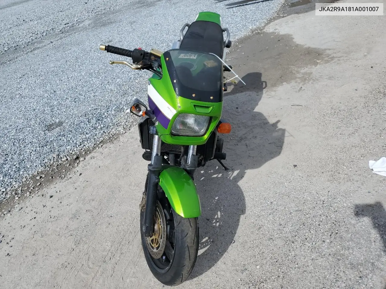 2001 Kawasaki Zrx VIN: JKA2R9A181A001007 Lot: 65770595
