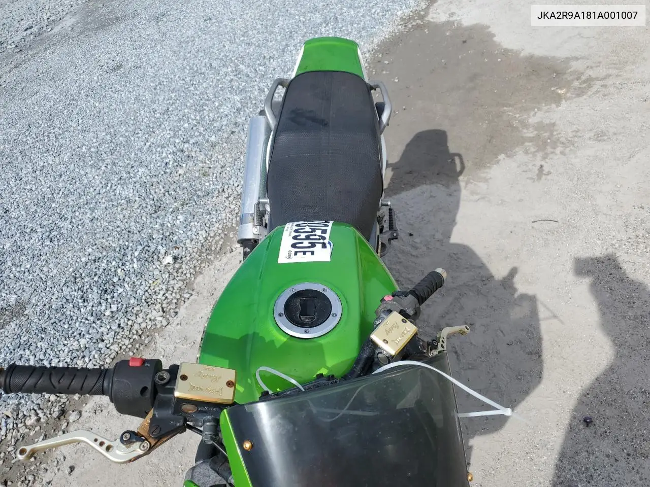 2001 Kawasaki Zrx VIN: JKA2R9A181A001007 Lot: 65770595