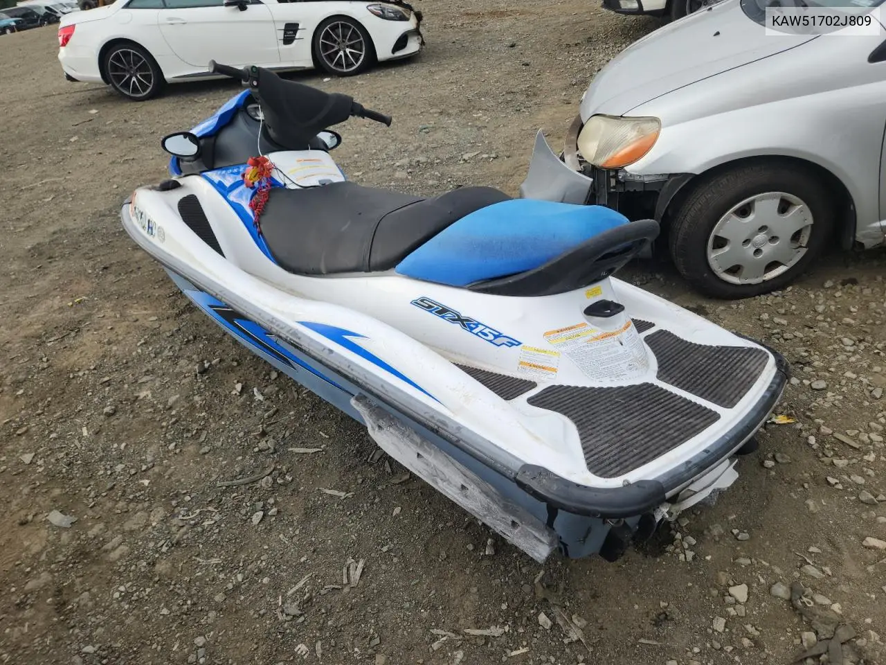 2009 Kawasaki Stf 15 VIN: KAW51702J809 Lot: 63247725