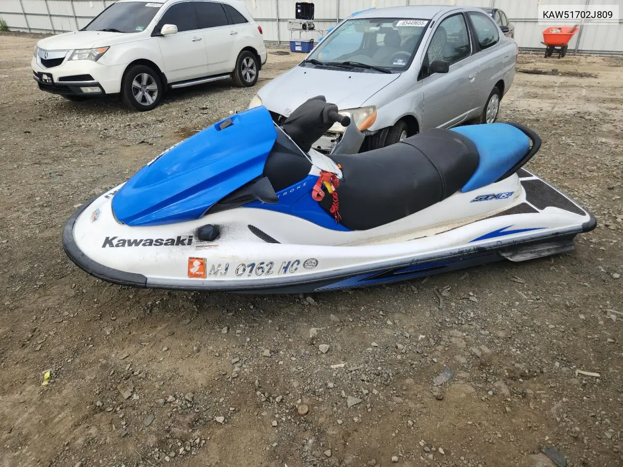 2009 Kawasaki Stf 15 VIN: KAW51702J809 Lot: 63247725
