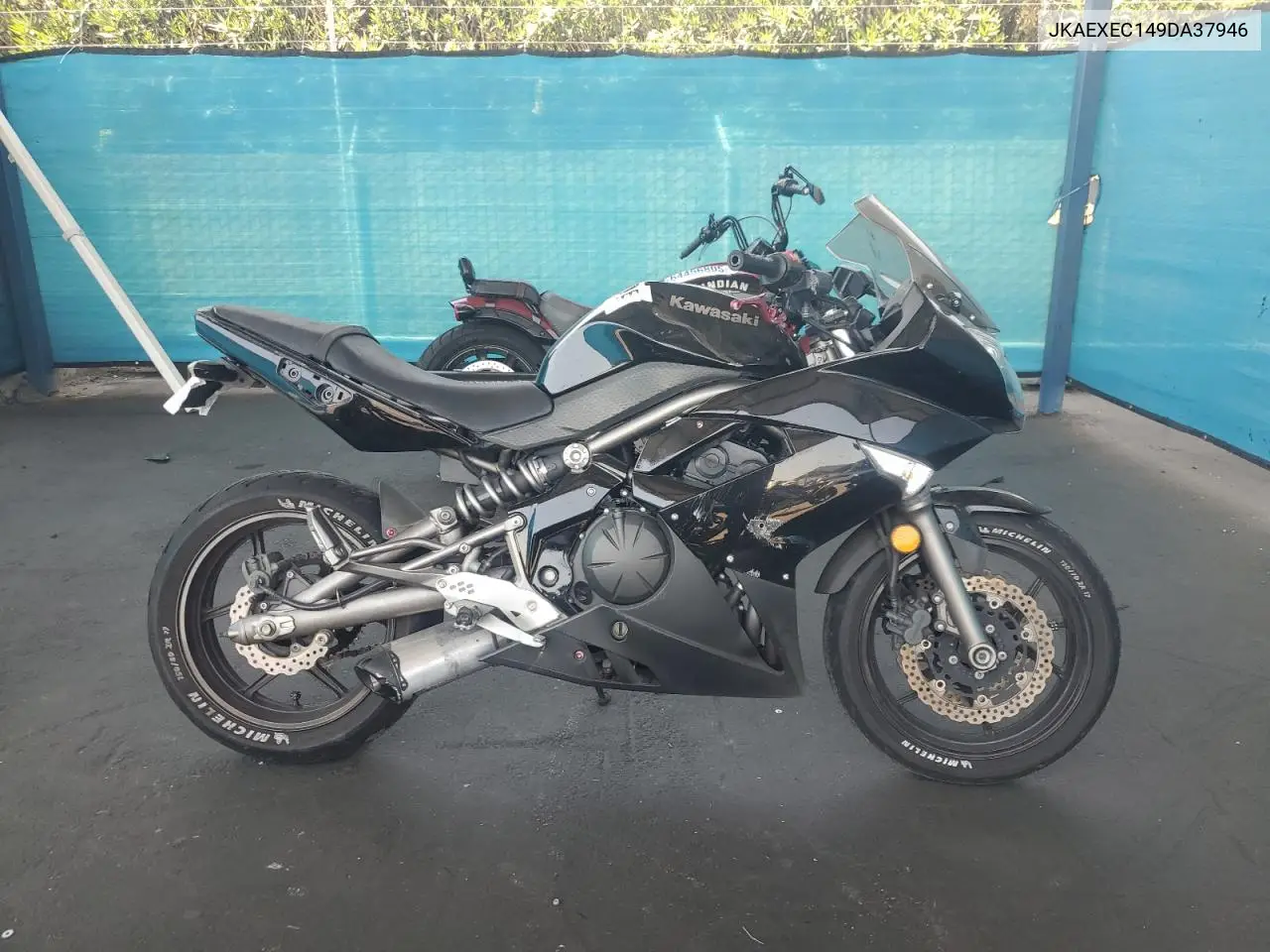 2009 Kawasaki Ex650 C VIN: JKAEXEC149DA37946 Lot: 64401185