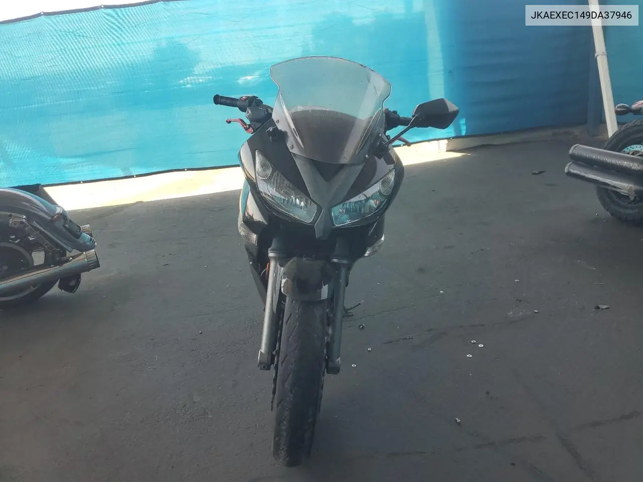 2009 Kawasaki Ex650 C VIN: JKAEXEC149DA37946 Lot: 64401185