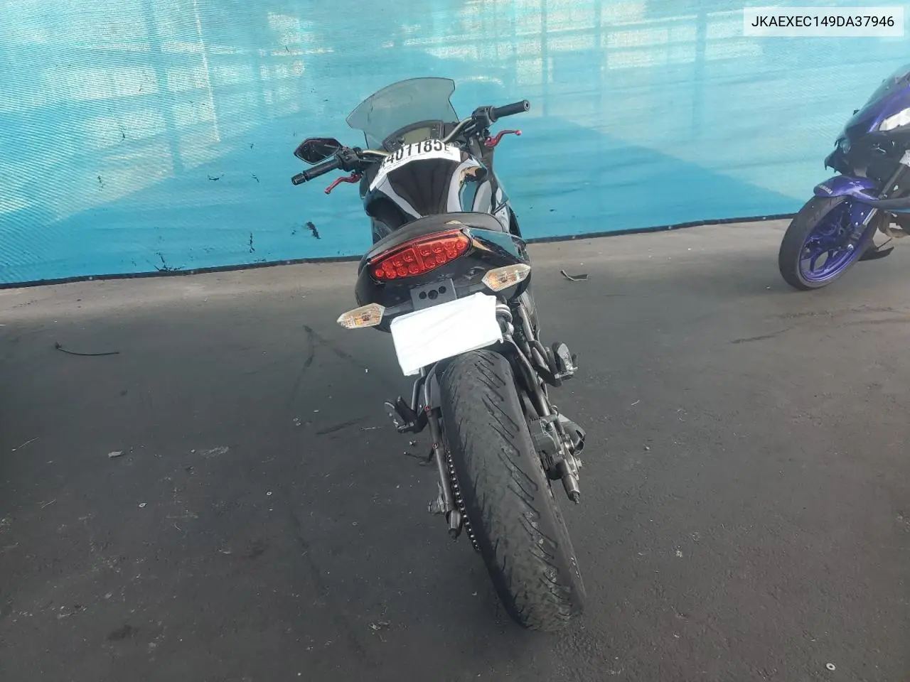 2009 Kawasaki Ex650 C VIN: JKAEXEC149DA37946 Lot: 64401185