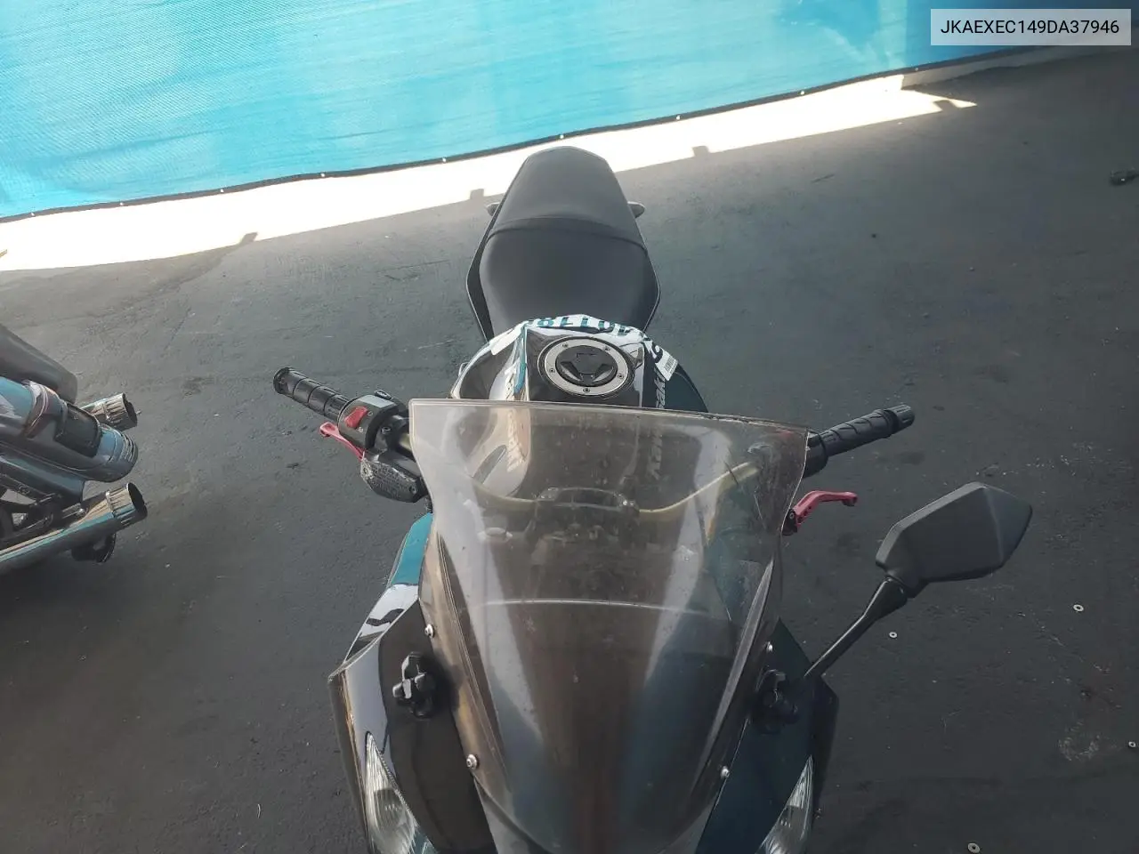 2009 Kawasaki Ex650 C VIN: JKAEXEC149DA37946 Lot: 64401185