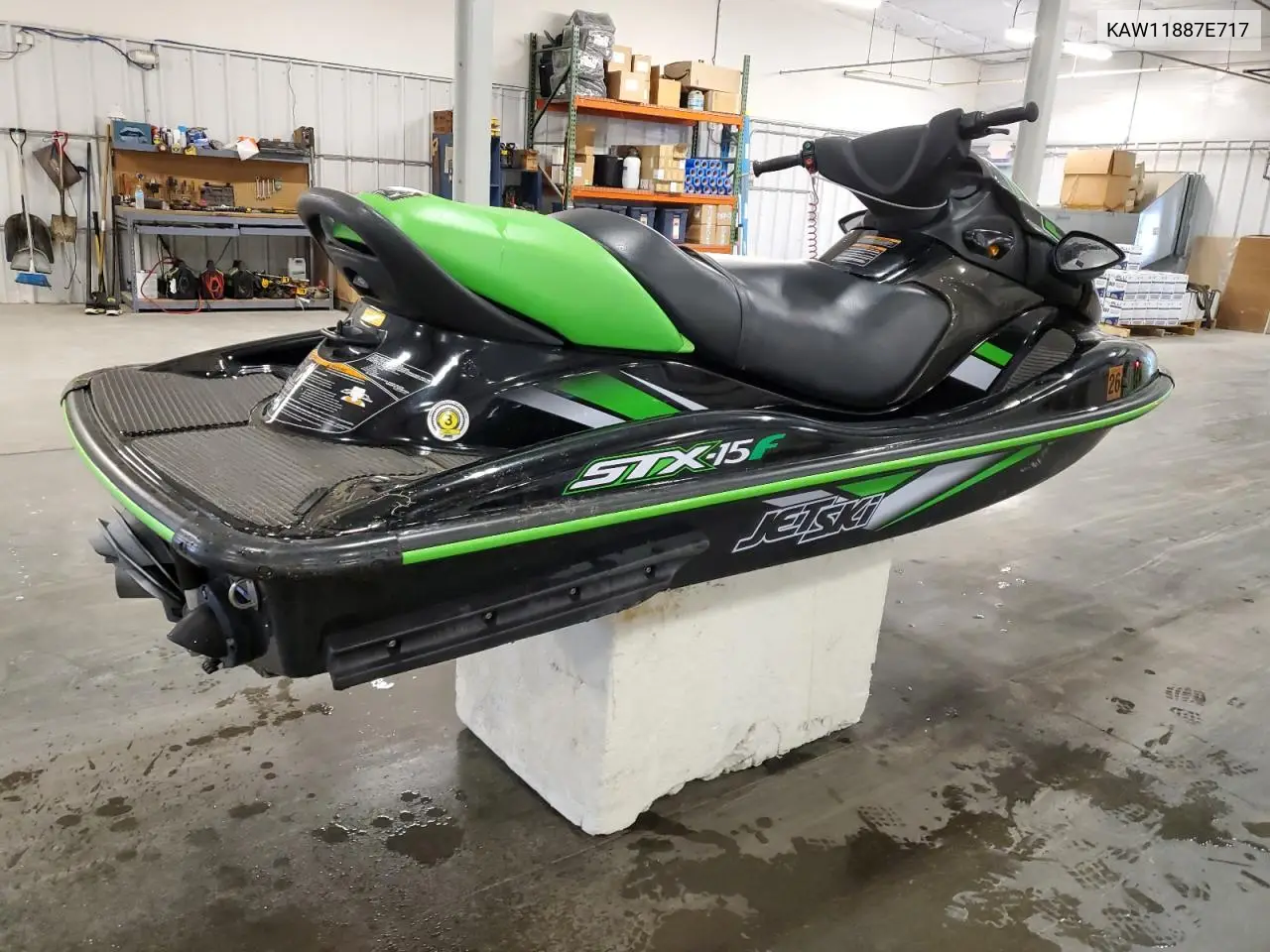 2018 Kawasaki Jetski VIN: KAW11887E717 Lot: 61614445