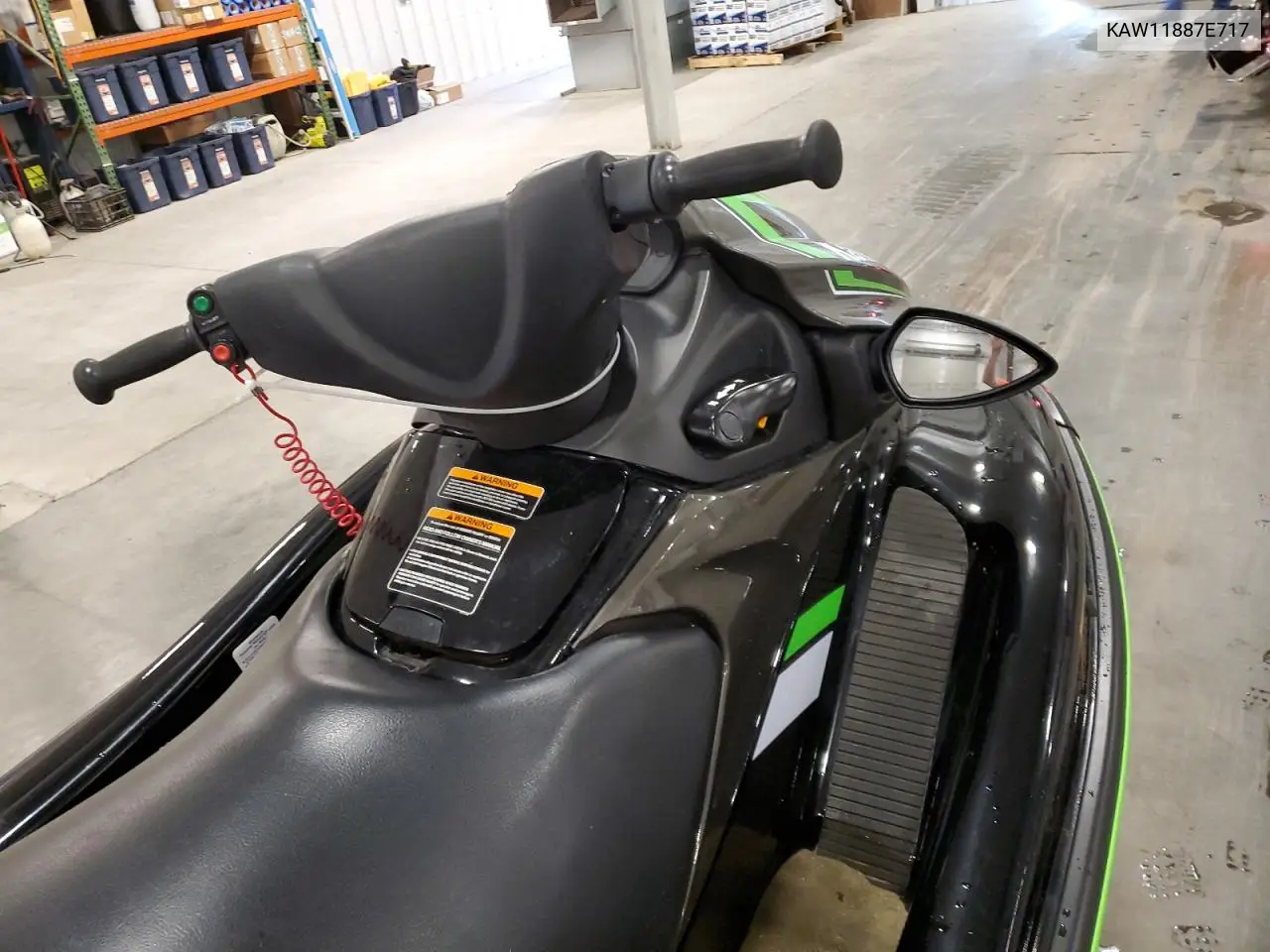 2018 Kawasaki Jetski VIN: KAW11887E717 Lot: 61614445