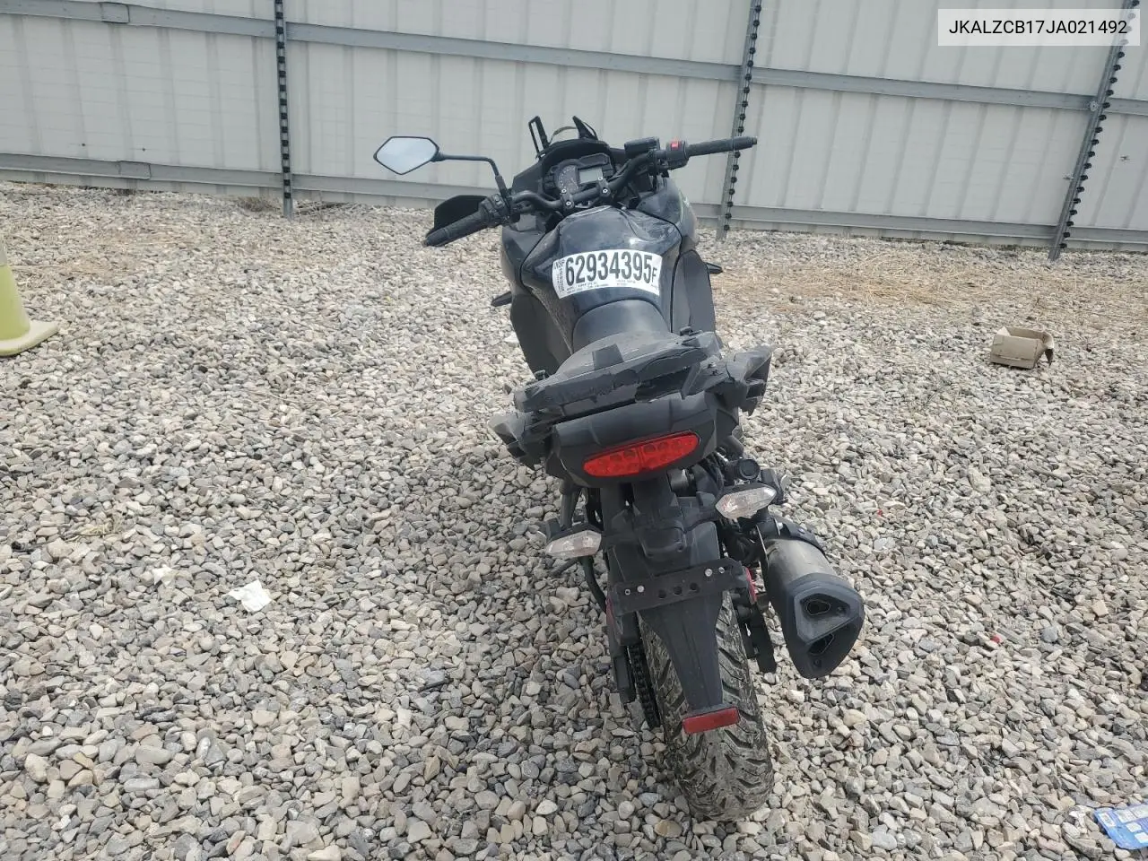 2018 Kawasaki Lz1000 B VIN: JKALZCB17JA021492 Lot: 62934395