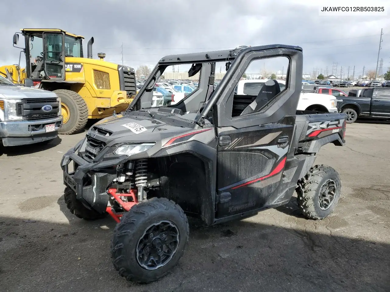 2024 Kawasaki Kwf1000 VIN: JKAWFCG12RB503825 Lot: 48726815