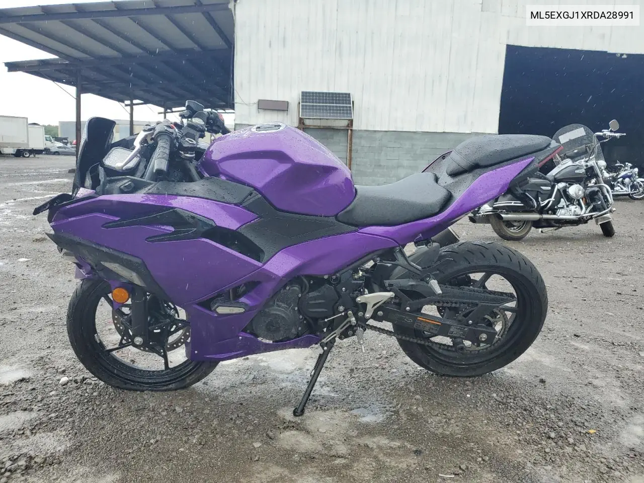 2024 Kawasaki Ex500 A VIN: ML5EXGJ1XRDA28991 Lot: 61530275