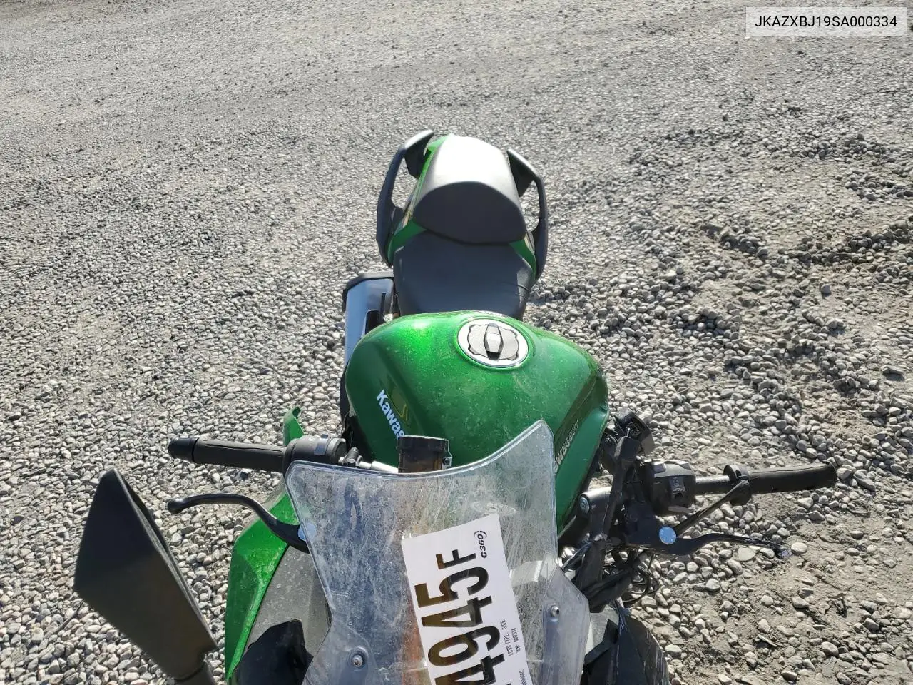 2025 Kawasaki Zx1100 J VIN: JKAZXBJ19SA000334 Lot: 64244945