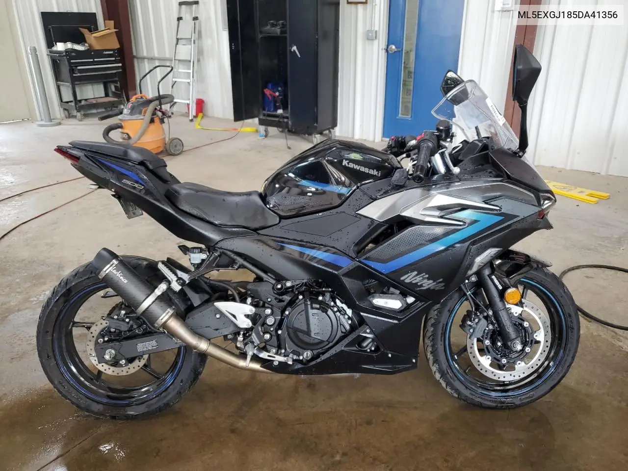 2025 Kawasaki Ex500 A VIN: ML5EXGJ185DA41356 Lot: 64677815