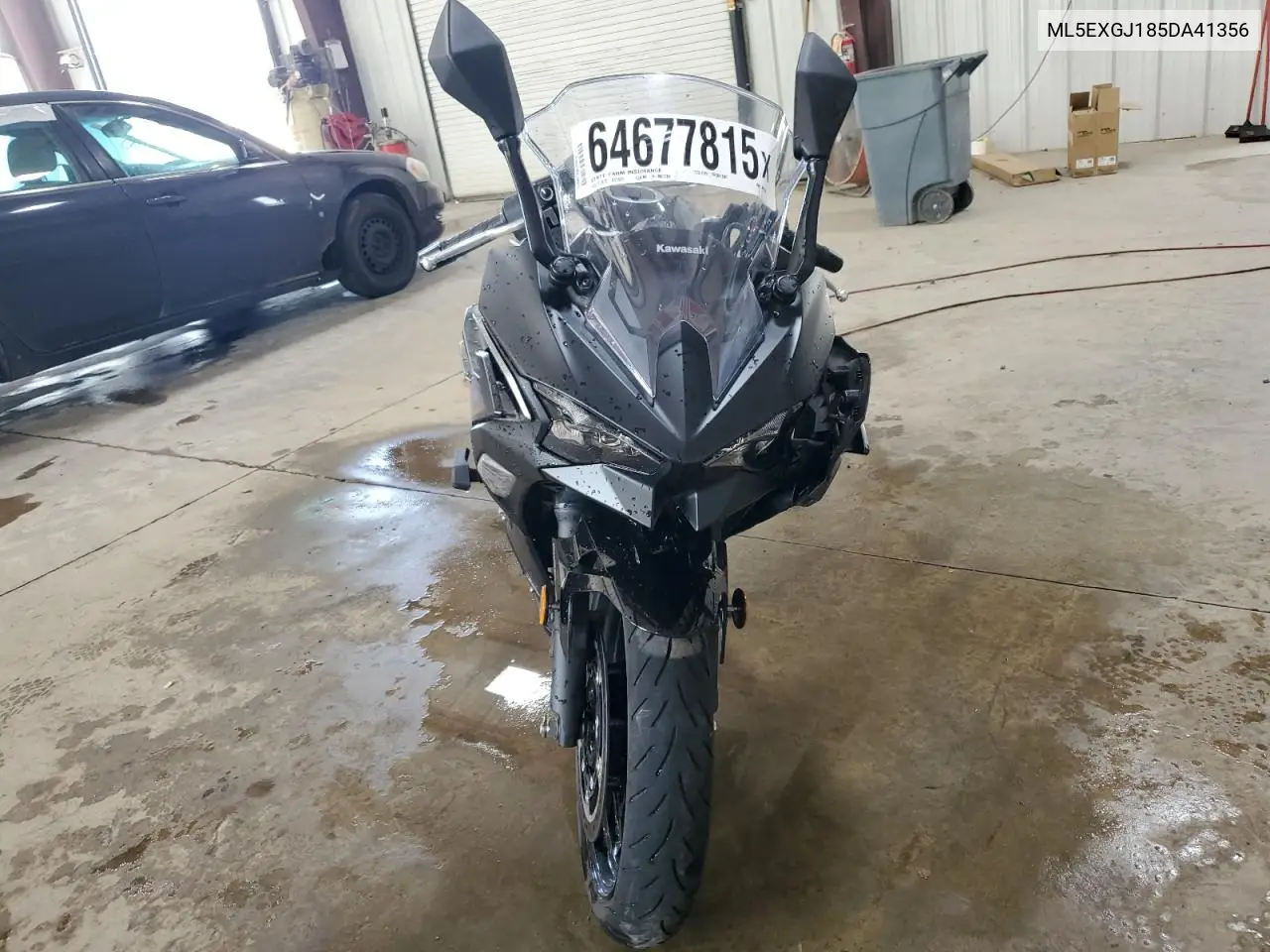 2025 Kawasaki Ex500 A VIN: ML5EXGJ185DA41356 Lot: 64677815