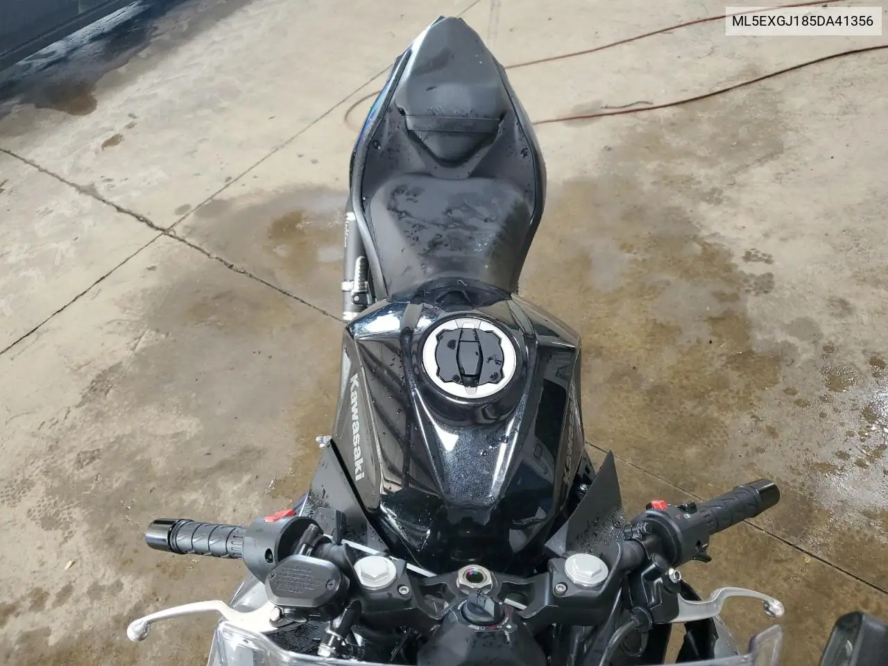 2025 Kawasaki Ex500 A VIN: ML5EXGJ185DA41356 Lot: 64677815