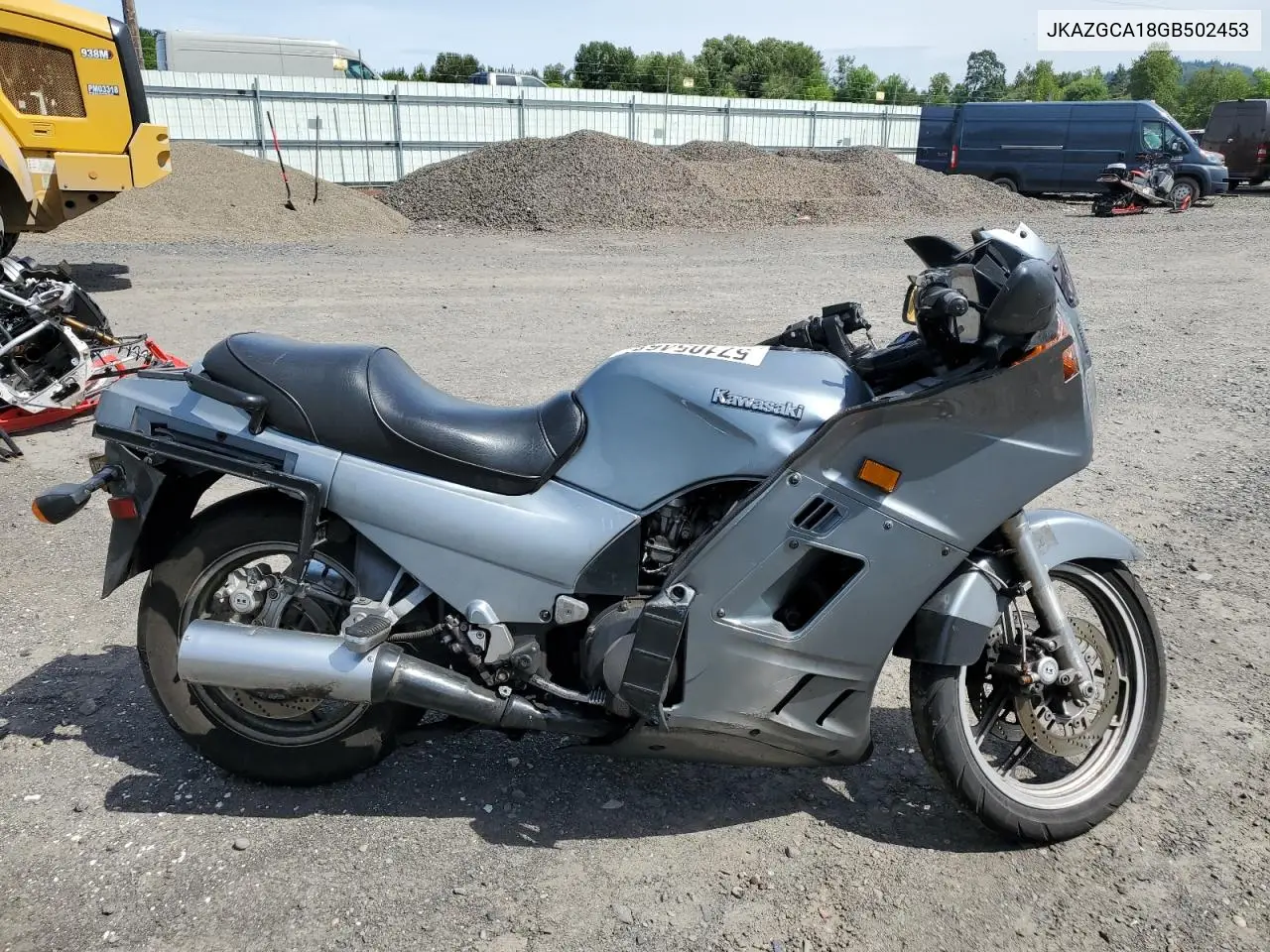 1986 Kawasaki Zg1000 VIN: JKAZGCA18GB502453 Lot: 57105465