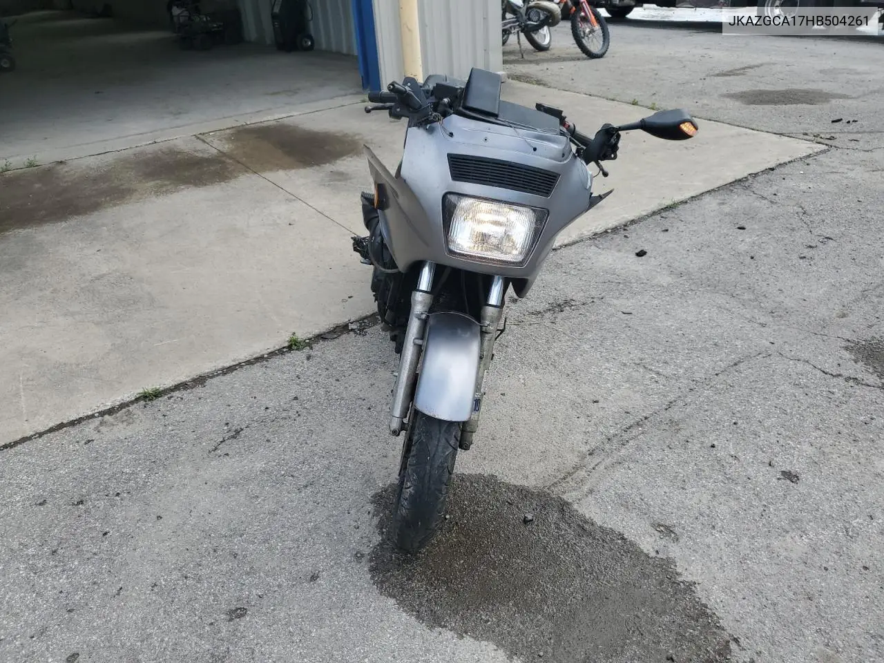 1987 Kawasaki Zg1000 VIN: JKAZGCA17HB504261 Lot: 61595555